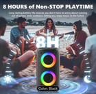 Portable Bluetooth Speaker Sub Woofer Heavy Bass Loud Sound Party System W  Mic