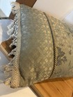 Croscill Home Sage    Gold Floral Corded Throw Decorative Pillow 19    Mcm Cottage