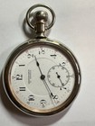 Antique Dependable 16 Size Swiss Made 17-jewel Open Face Pocket Watch  Ws-73