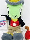 The Disney Store Jiminy Cricket 9  Plush Mini Bean Bag Nwt And Protector