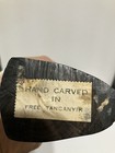 Vintage African Tribal Art Hand Carved Wood  African Collectible  Natural Wood 
