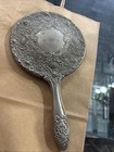 Vintage Hand Mirror  Brush And Comb   Victorian Style   3 Pc Set   Silverplated
