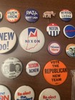 1960-1972-president Election Pin Buttons  matchbook Richard Nixon agnew dick gop
