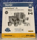 Duravent Pelletvent 3pvl-kha 3 Through-wall Pellet Stove Chimney Venting Kit