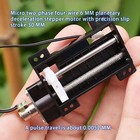 Mini 6mm Stepper Motor 2-phase 4-wire 30mm Slider Screw Stroke Linear Actuator1s