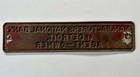 Vtg  Manufacturers National Bank Of Detroit  Agent-owner Metal Advertising Sign