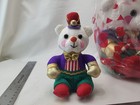 Vintage Nos Avon Benson Bear Christmas Drummer Stuffed Animal - 12  Plush