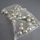 Chrome Steel Balls 1  Inch 25mm Diameter Ball Bearings Drilled Lot Of 30 New