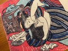 Kansen Shunga Ukiyo-e Tenugui Towel Cotton 100  Made In Japan Gift