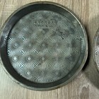 Vintage Ovenex N-19 9  Starburst Pattern Round Cake Pie Pans Set Of 2 Usa