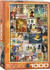 Vintage Bicycle Posters 1000-piece Jigsaw Puzzle