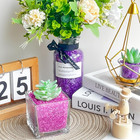 15 Oz Aquarium Fish Tank Pebbles Gravel For Betta Fish Sea Glass Beads Fish Bowl