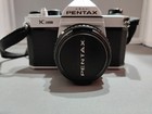 Asahi Pentax K 1000 Film Camera Bundle Pentax-a 1 2 50mm Lens And 1 4 200 Lens