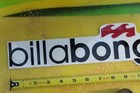 Billabong Surfboards Clear Red Black Large Original B5 Vintage Surfing Sticker