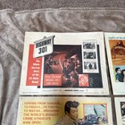 Vtg Original Movie Lobby Card Lot Of 6 Color 1950s 60s Look