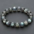 High-quality 11a Canadian Labradorite Bead Bracelet 9 8mm 17cm