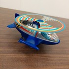 New Space Ship Wind Up Powered Tin Toy Korea Vintage W  Box Item 638 Tin Toy