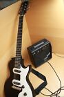 Electric Guitar Epiphone Les Paul Sl Black W  Soft Case   Amplifier Electar 10