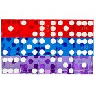 Grade Aaa Precision 19mm Serialized Casino Craps Dice Set Blue   Red   Purple