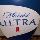 Michelob Ultra Branded Wooden Sign 35    X 19   