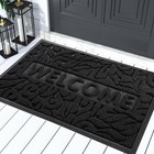 Yimobra Welcome Mat Outdoor 29 5x17 Waterproof Non-slip Mats For Front Door Porc