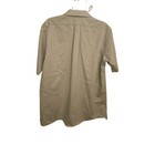 Van Heusen Gray Box Pattern Button Down Short Sleeve Dress Shirt   l  Newwotags 