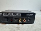 Shinybow 4 S-video   Audio Splitter Distribution Amplifier Sb-3716 - Powers On