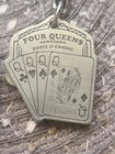 Vintage 1994 Keychain Four Queens Hotel Hotel Casino Las Vegas  Lot Of 2