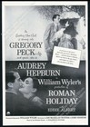 1953 Roman Holiday Movie Release Audrey Hepburn Photo Vintage Print Ad