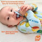 Razbaby Razberry Silicone Baby Teether Toy - Berrybumps Soothe Babies Sore Gums