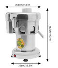 Commercial Juice Extractor Machine Fruit Vegetable Juicer Electric Stainless370w