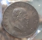 2 Livres Emblem 1863  naples  Surveyed Qfdc