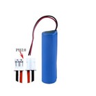 3 7v Rechargeable Battery 1200-3200 Mah Cell Emergency Lighting With Plug Ph 2 0