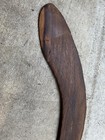 Vintage Australian Aboriginal Wooden Boomerang Hand Carved  Outback Mulga