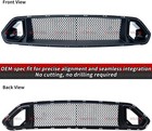 Front Bumper Grille Compatible With 2018-2023 Ford Mustang   Front Upper Hood Gr