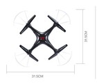 Syma X5sw-v3 Rc Drone Quadcopter 2 4ghz Fpv Wifi Drones W  720p Hd Camera Black