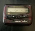 Motorola Flex Pager For Radioshack By Pagemart Vintage rare tested Awesome Model