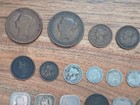 Lot Of 48 Old British Ceylon Coins - Copper  Nickel  Silver Etc Collection