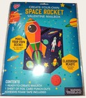 Create Your Own Space Rocket Valentine Mailbox Kit Lot Of 2 Ages 3  Includes Mai
