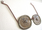Antique Optometrist Advertisement Trade Display Sign Specs  