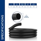 Alpine Corporation Pvc Ultra-flex Hose With 3  Inside