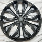 Wheel Cover Hubcaps 16 Inch Rim  Universal Gunmetal Abs Snap On  Open Box