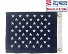 13x15  Us Navy Jack Boat Flag  Nautical Marine Grade Fully Stitched Embroider   