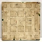 Art Nouveau Antique Floral Tile England