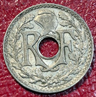 High Grade Au 1918 France 10 Centimes Coin-feb242