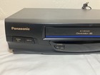 Panasonic Omnivision Blue Line Vhs Vcr Plus Player Pv-v4020 W Remote Heads Clean