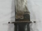 Camillus Ny Usn Mark I Ww2 Combat Fighting Knife Orig Leather Scabbard Mk 1 Vtg