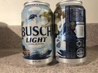 2 Walleye 2025 Busch Light Fish Cans Bottom Empty
