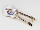 Hard Rock Cafe Pin Osaka Save The Planet Double Neck White Guitar