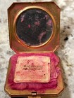 Vintage Compact Du Barry Richard Hudnut Distributor  Makeup Art Deco-complete